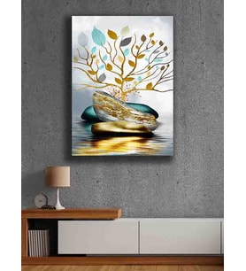 Koç stüdyo Modern tasarım kanvas tablo 50x70 (Çok Renkli)