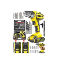 Japon Technology 58v10ah Sole Seri Darbeli Metal Şanzuman Şarjlı Çift Akülü