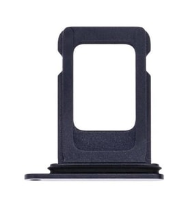 Apple iPhone 13 Mini Uyumlu Sim Tepsisi Yuvası (Siyah)
