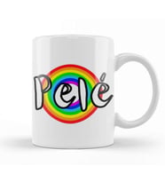 Pelé   Retro Rainbow Style Kupa Bardak Porselen