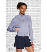 Nike Court Heritage Full Zip Kadın Tenis Ceketi Lila