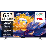 65 inç Akıllı TV 65Q6C 4K QD-Mini LED Renkli Quantum Crystal HDR10+ Oyun Google TV, 144Hz Doğal Yenileme Hızı, ONKYO 2.1 Hi-Fi Ses Sistemi, Dolby Atmos, Yapay Zekâ Modu, Game Master