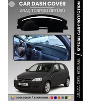 Opel CORSA C (2000-2006) Torpido Örtüsü Ön Göğüs Halı Torpido Koruma Birebir Uyum Kaymaz Özel Kesim