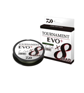 Daiwa Tournament EVO+ 8B Dark Green İp Misina (135m) 0,12 mm. - 1 PE
