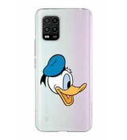 Xiaomi Mi 10 Lite Uyumlu Kapak Donald Duck Tasarımlı Şeffaf Silikon Kılıf