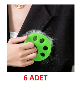 Çamaşır Makinesi Ve Evcil Hayvanlar İçin Tüy Toplayıcı Yıkanabilir Aparat 6 Adet (5343)