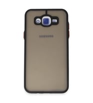 Samsung Galaxy J7 Kılıf Montreal Silikon Kapak - Siyah