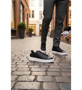 Enoch Sade Düz Taban Ortopedik Casual Sneaker