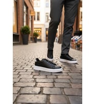Enoch Sade Düz Taban Ortopedik Casual Sneaker