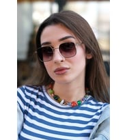 ESRADA EMMA BROWN UNISEX GÜNEŞ GÖZLÜĞÜ 53-19-142