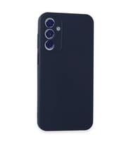 Samsung Galaxy A55 5g Kılıf First Silikon - Lacivert