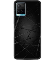 Vivo Y21s Kılıf Silikon Desen Dikenli Tel 1779