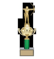 ODAK KUPA - Figürlü Kupalar - Okçu Figürlü Kupalar FG-050 C - 37 cm