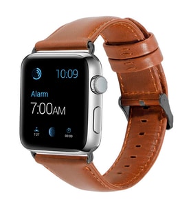 Apple Watch Ultra 49mm Uyumlu Kordon Luxury Leather Deri Strap Kayış (Model 2)