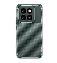 Xiaomi Mi 14t Pro Kılıf Auto Focus Karbon Kapak - Koyu Yeşil