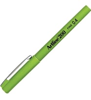 ARTLINE EK-200N FINE LINE PEN 0.4 MM YELLOW GREEN