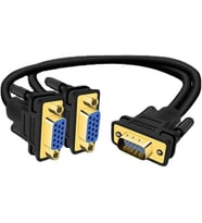 VGA to 2 VGA Çoklayıcı Splitter Y Kablo