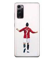 Samsung Galaxy S20 FE Uyumlu Cristiano Ronaldo Tasarımlı Şeffaf Telefon Kılıfı
