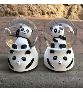 Büyük Boy Panda Kar Küresi