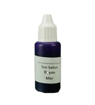Sıvı Sabun Boyası Sıvı 10 GR  Mor