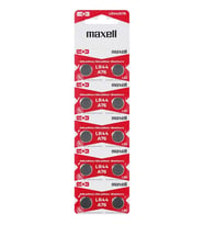 Maxell Lr44 Ag13 Sr44 A76 1.5v Alkalin Saat Pili 10 Adet