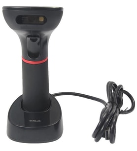 SUNLUX XL-9610 2D KAREKOD KABLOSUZ USB BARKOD OKUYUCU + CRADLE
