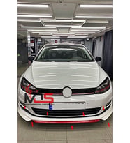 Vw Golf 7.5 Ön Tampon Eki Karlık Fiberglass Boyasız