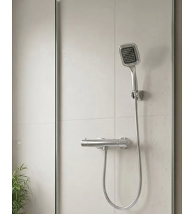 Çok Fonksiyonlu Siyah El Duşu Seti Spiral Hortum ve Duş Askısı Banyo Duş Başlığı