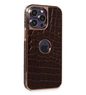 iPhone 14 Pro Max Kılıf Snake Kapak - Bordo