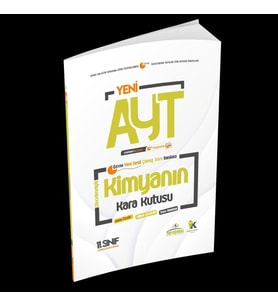 YKS- AYT KİMYANIN Kara Kutusu 3.Kitap Konu Ö. Dijital Ç. Soru BANKASI (11.Sınıf (Beyaz)