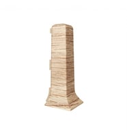 Linela Pvc Süpürgelik Adelaide Meşe - LNL410 Dış Köşe Aksesuarı (1 Paket - 2 Adet)