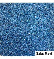 Kabuk Kumu (Öğütülmüş Deniz Kabuğu)  Saks Mavi