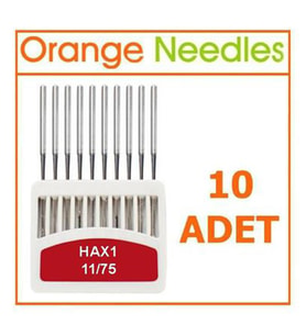 Orange Ev Tipi Dikiş Makina İğnesi 11 Numara HAX1 (10 Adet)