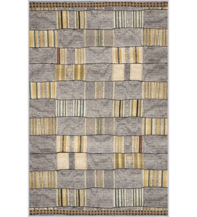 Eliana Home Baskılı, Yıkanabilir Kaymaz Taban Salon Halısı LNA1750 100x150 cm (Sarı)