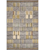 Eliana Home Baskılı, Yıkanabilir Kaymaz Taban Salon Halısı LNA1750 100x150 cm (Sarı)
