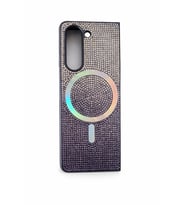 Samsung Z Fold 6 Kılıf Diamont MagSafe Hologramlı Telefon Kılıfı