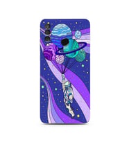 Huawei P30 Lite Uyumlu Baskılı Yumuşak Silikon Şeffaf Telefon Kılıfı