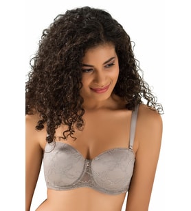 Mulvxbrf Brf02 9350 Le Jardin Dantel Kaplı Soft C Cup Sütyen Kadın (Mulvix)