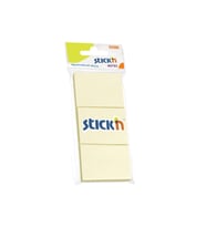Gıpta Stickn 38 x 51 mm 3 Lü 100 Yaprak Pastel Sarı Yapışkanlı Kağıt