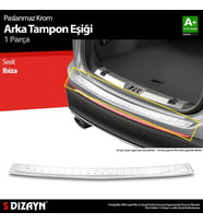 Seat Ibiza Krom Arka Tampon Eşiği 2017 Üzeri A+ Kalite