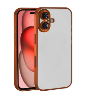 iPhone 17 Razer Lensli Silikon - Turuncu