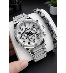 Slazenger 2 Yıl Garantili İç Fonksiyonları Aktif 10 Atm Suya Dayanıklı Erkek Kol Saati FG.SL.2501.01