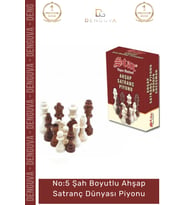 #SatrançPiyonu Eksik Takım Tamamlama Şah Boyu Kaliteli Şık Tasarım No 5 Ahşap Satranç Dünyası Piyonu