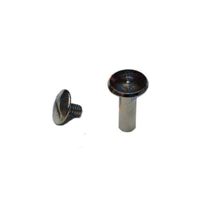 Cilt Menü, Katalog, Kartela Vidası, 9 Mm - Nikel, 1 Adet