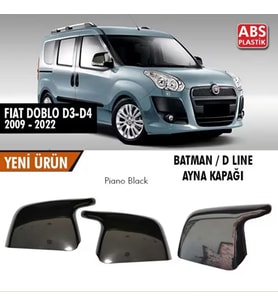 Fiat Doblo Batman Ayna Kapağı (2009-2022) (Standart)