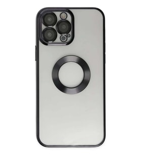 iPhone 14 Pro Kılıf Slot Silikon - Siyah