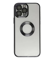 iPhone 14 Pro Kılıf Slot Silikon - Siyah