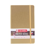 Talens Art Creation Sketchbook Sert Kapak Eskiz Defteri 140 gr 13x21 cm 80 yp GOLD 