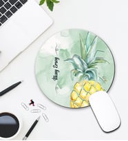 Kişiye Özel Ananas Tasarımlı Mouse Pad 155