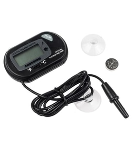 Akvaryum Termometresi Kablolu STD-1  -50° / +70° LCD Dijital Ekran